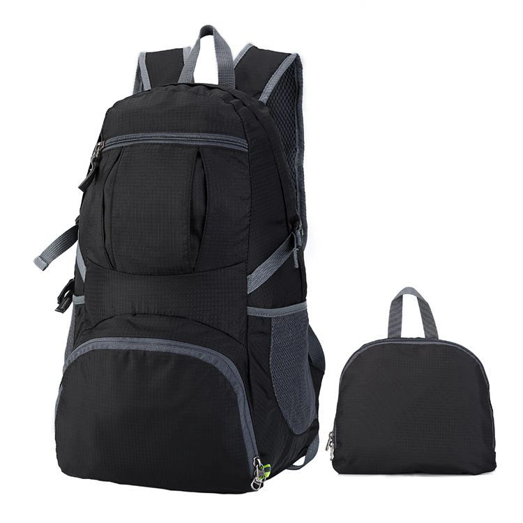 New Arrival Fashion Pink Multi Purpose Foldable Backpack Large Capacity Lightweight Outdoor Backpack for Teens