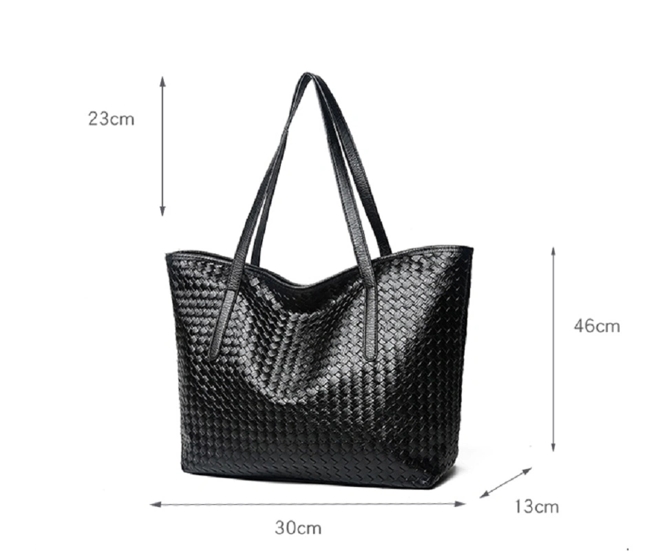 Womens Fashion Bag PU Leather Shoulder Bag Women Handbag Large Capacity Tote Messenger Bag Esg13708