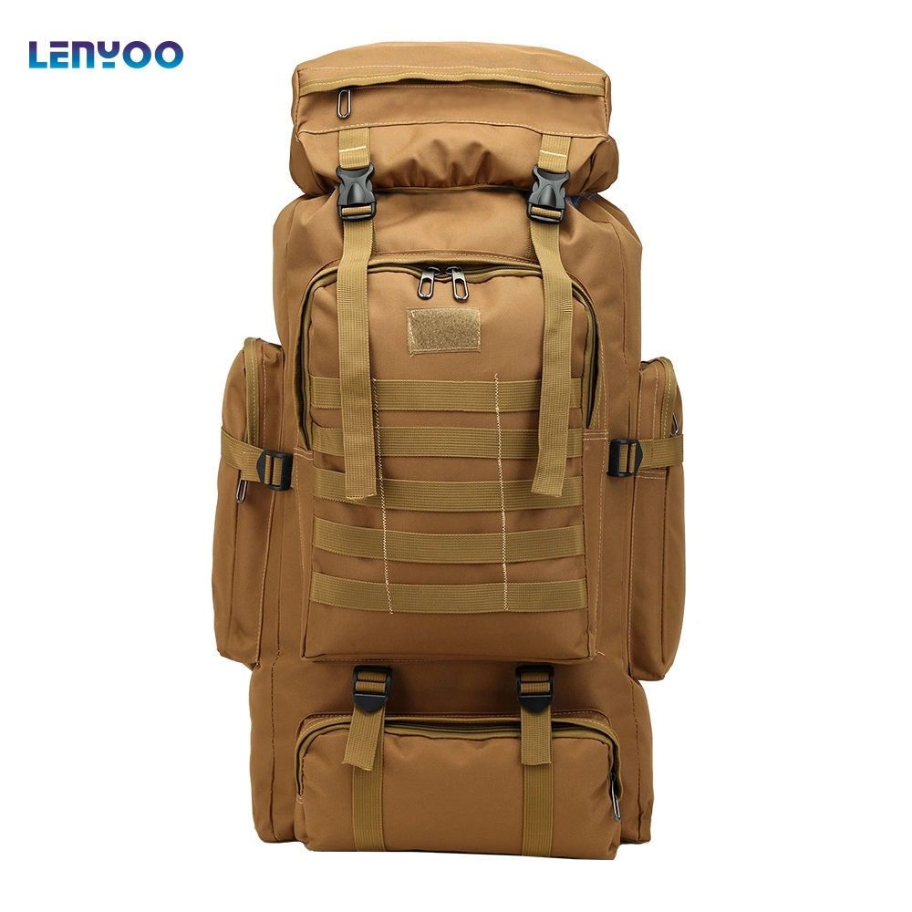 Camouflage Backpack Large Capacity Backpack Outdoor Backpack Travel Hiking Bag Cross-Country Backpack