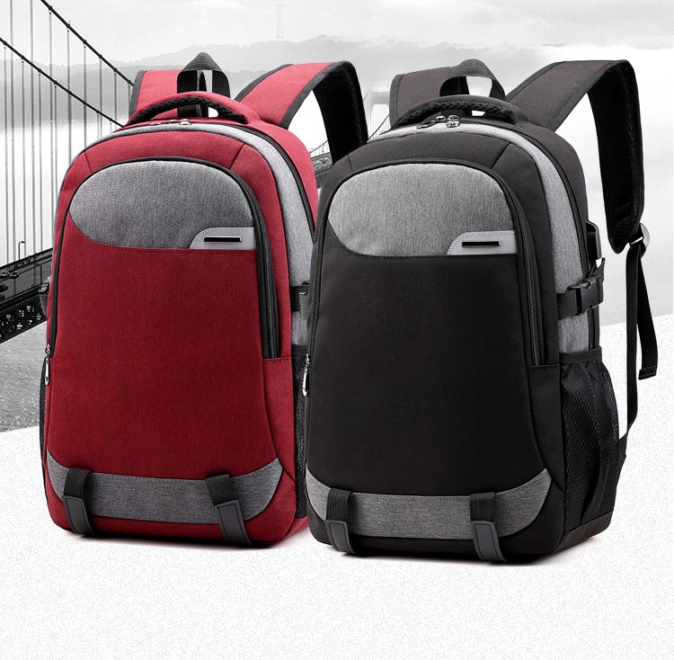 New Custom USB Smart Computer Backpack Student Trend Casual Shoulder Bag Personality Business Backpack