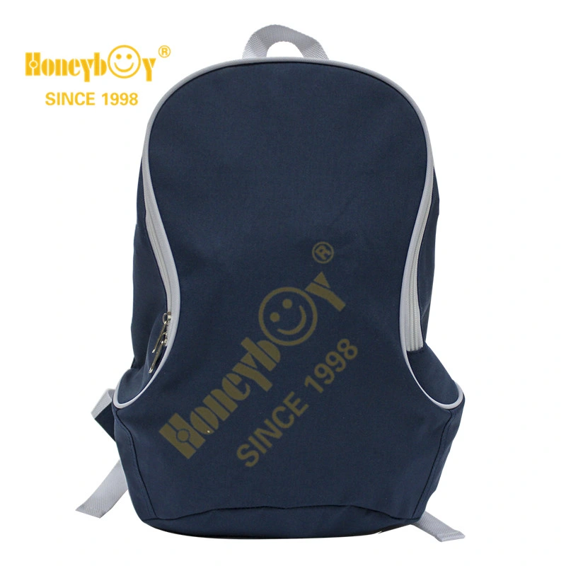 Mochilas Recycled Material RPET Fabric Navy Leisure School Backpack