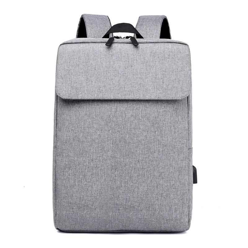 Slim Business Laptop Backpack USB Anti Thief Water Resistant Travel Anti Tear Computer Backpack
