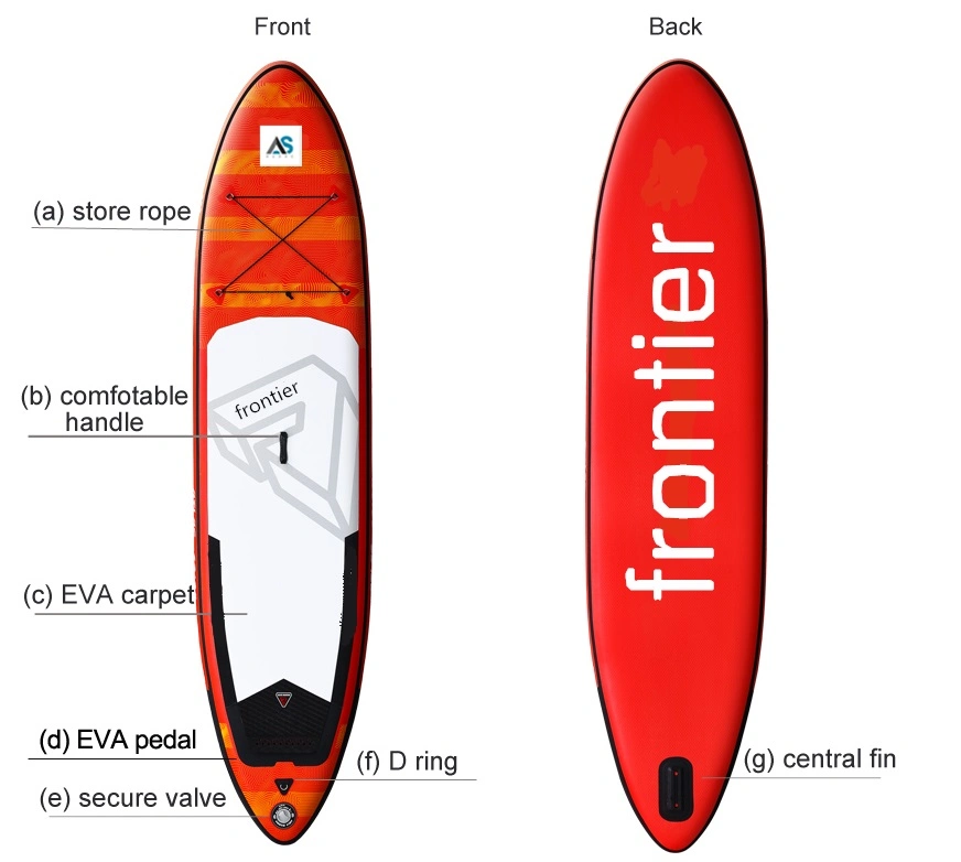 11 FT Yoga Durable High Quality Adult Surfboard Inflatable Sup Paddle Board