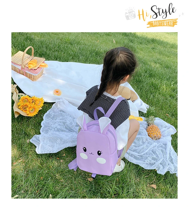 Children's Small Backpack Cartoon Cute Bunny Backpack Fashion Baby Kindergarten School Bag