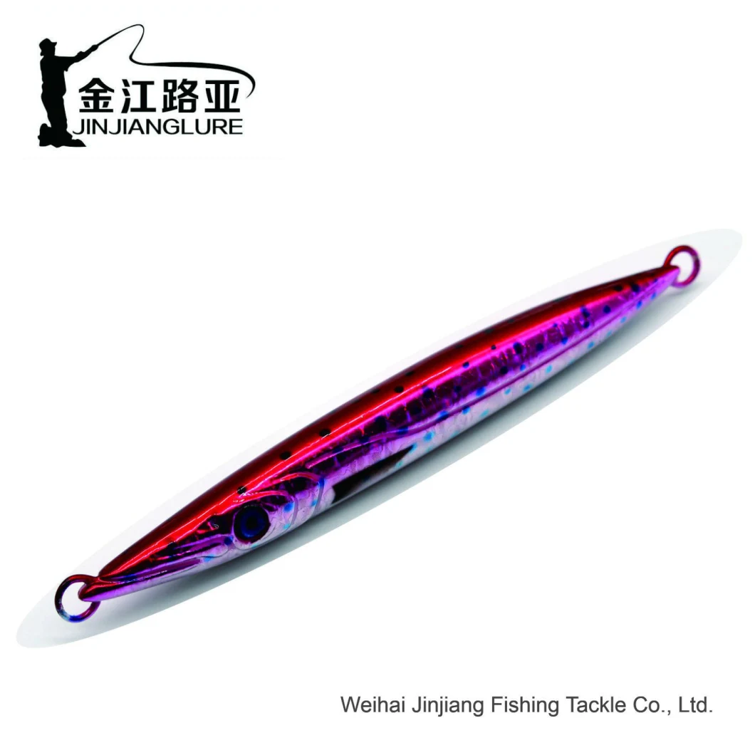 LF144-19 Wholesale Vertical Fishing Lure Saltwater Metal Jig fishing lure fishing tackle fishing lures factory