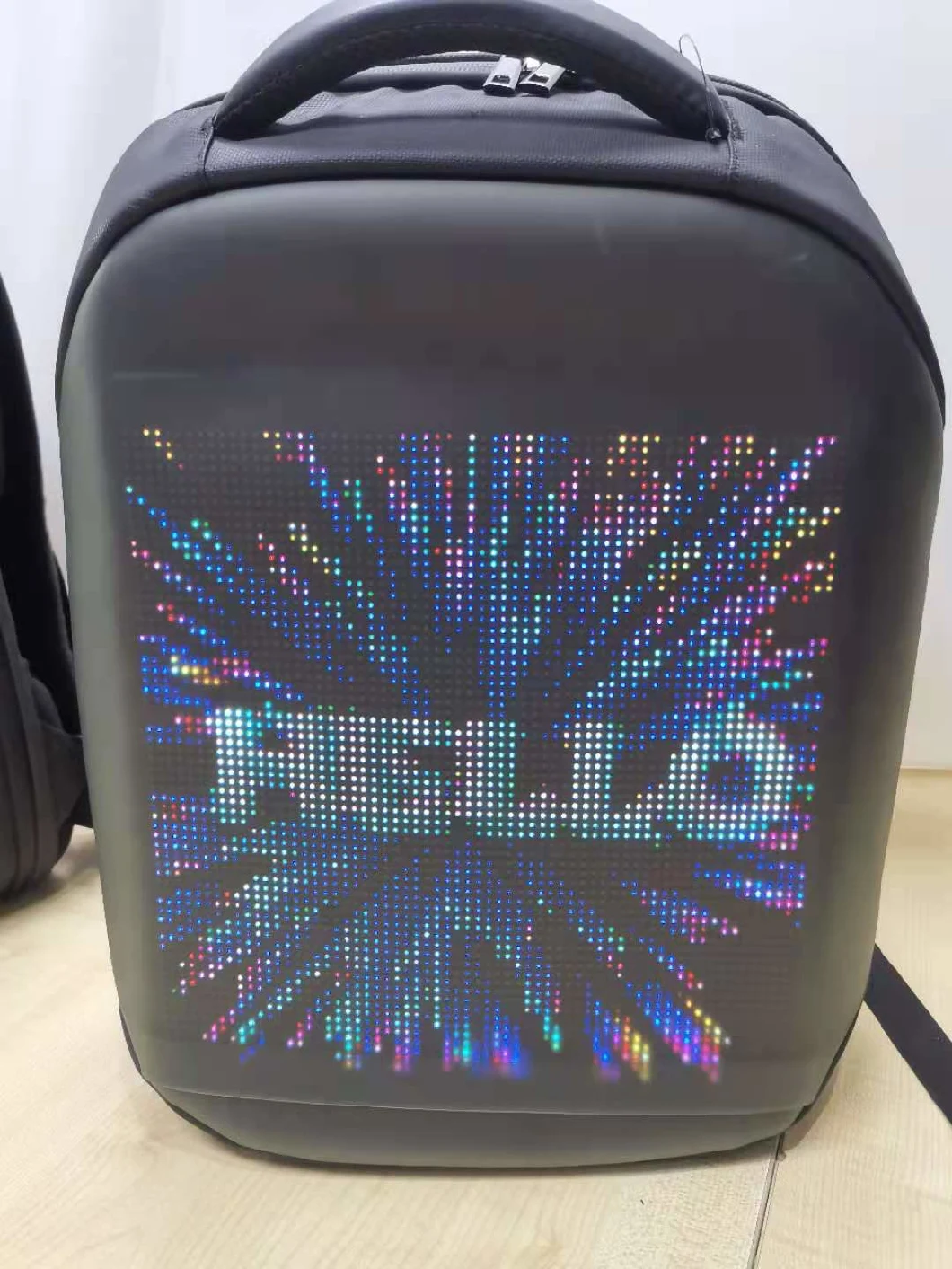 APP Control WiFi Smart Backpack with LED Screen Display for Outdoor Advertising Billboard LED Backpack