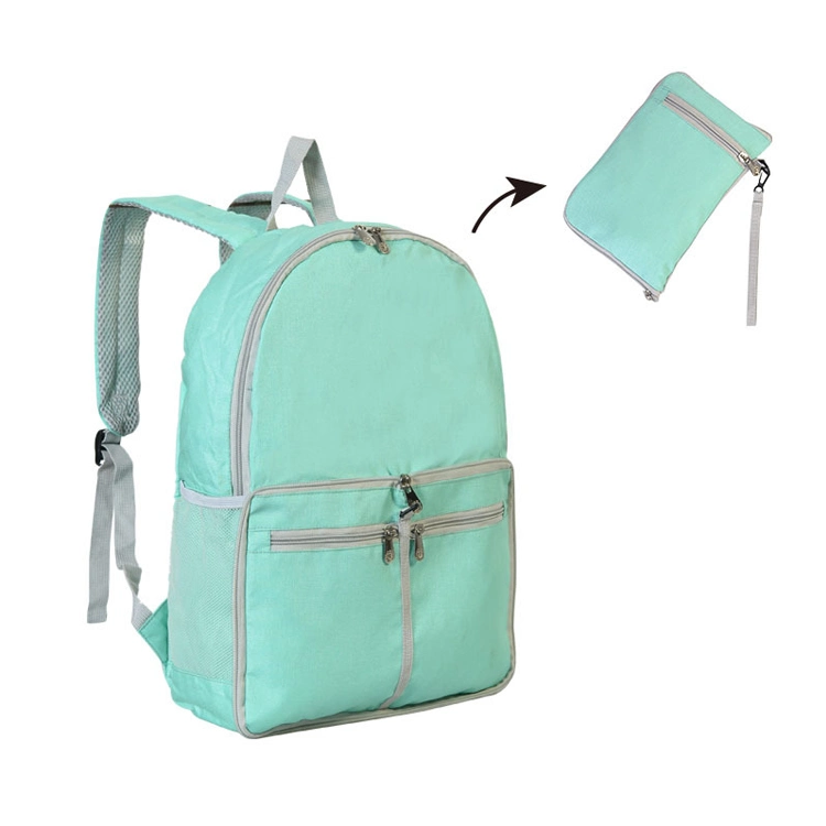 Water Resistant Lightweight Foldable Backpack Bag Custom Packable Hiking Backpack