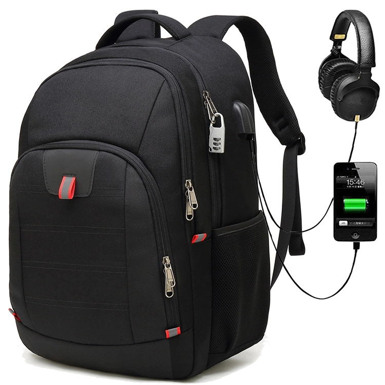 Fashion Wholesale Password-Lock Water-Resistant Outdoor Backpack School Backpack Business Backpack Teenager Backpack Travel Backpack Laptop Backpacks Man