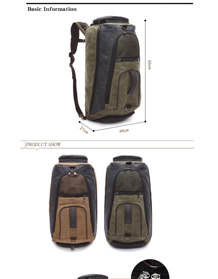 China Canvas Weekend Travel Extra Large Duffel Bags Custom Backpacks Bag