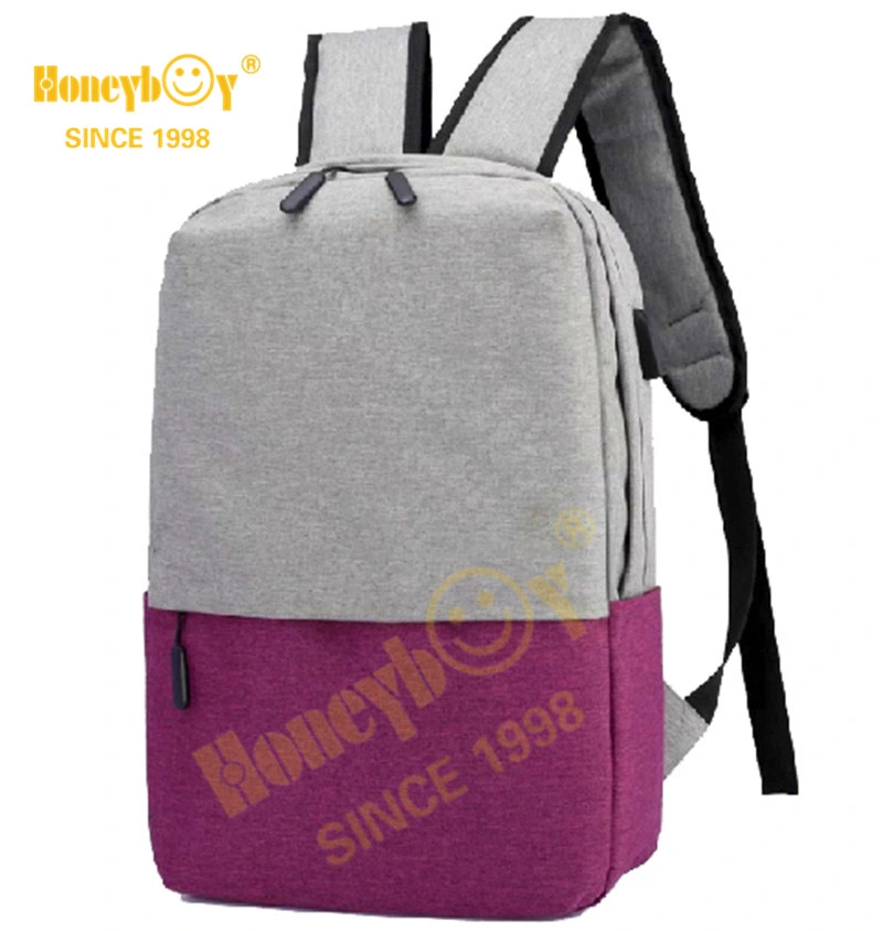 Custom Anti Theft USB Charging Port Bag School Laptop Backpacks for Men
