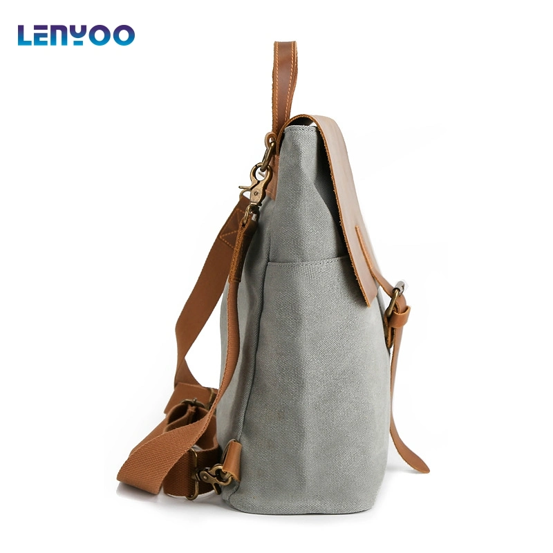 Vintage Leather Backpacks Custom Computer Backpacks Single-Shoulder Backpacks