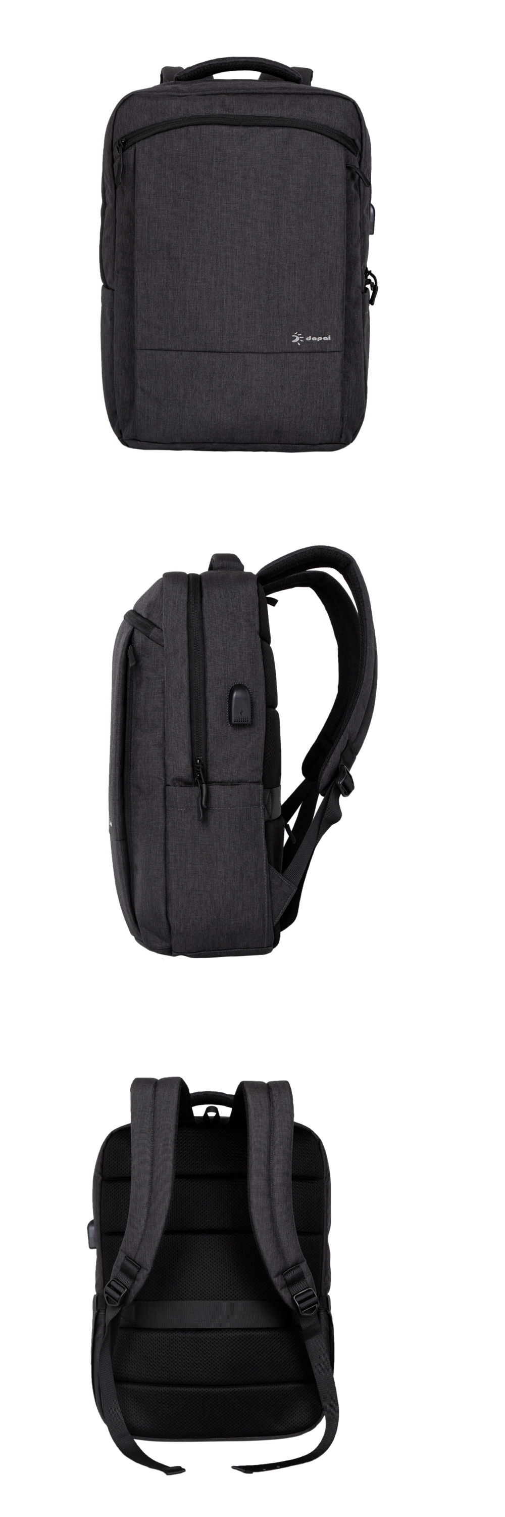 Travel Backpack Business Anti Theft Durable Laptops Backpack with USB Charging Port College School Computer Bag
