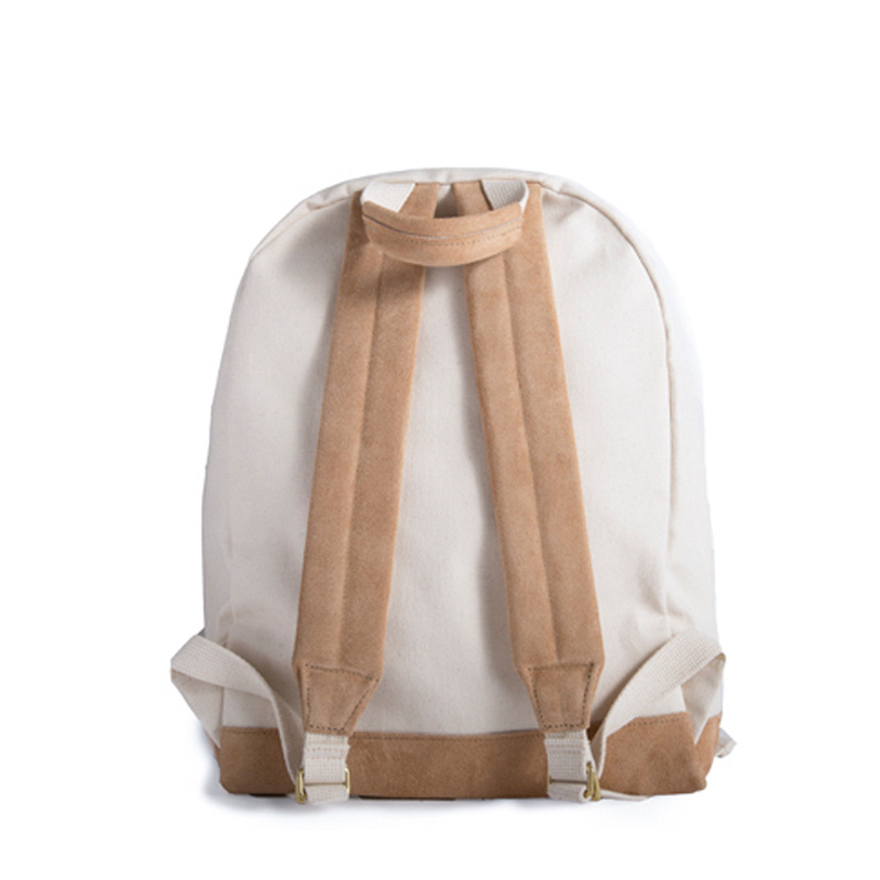 Polo School Backpack, Khaki Canvas Backpack, Fabric for Backpack Sh-15113020