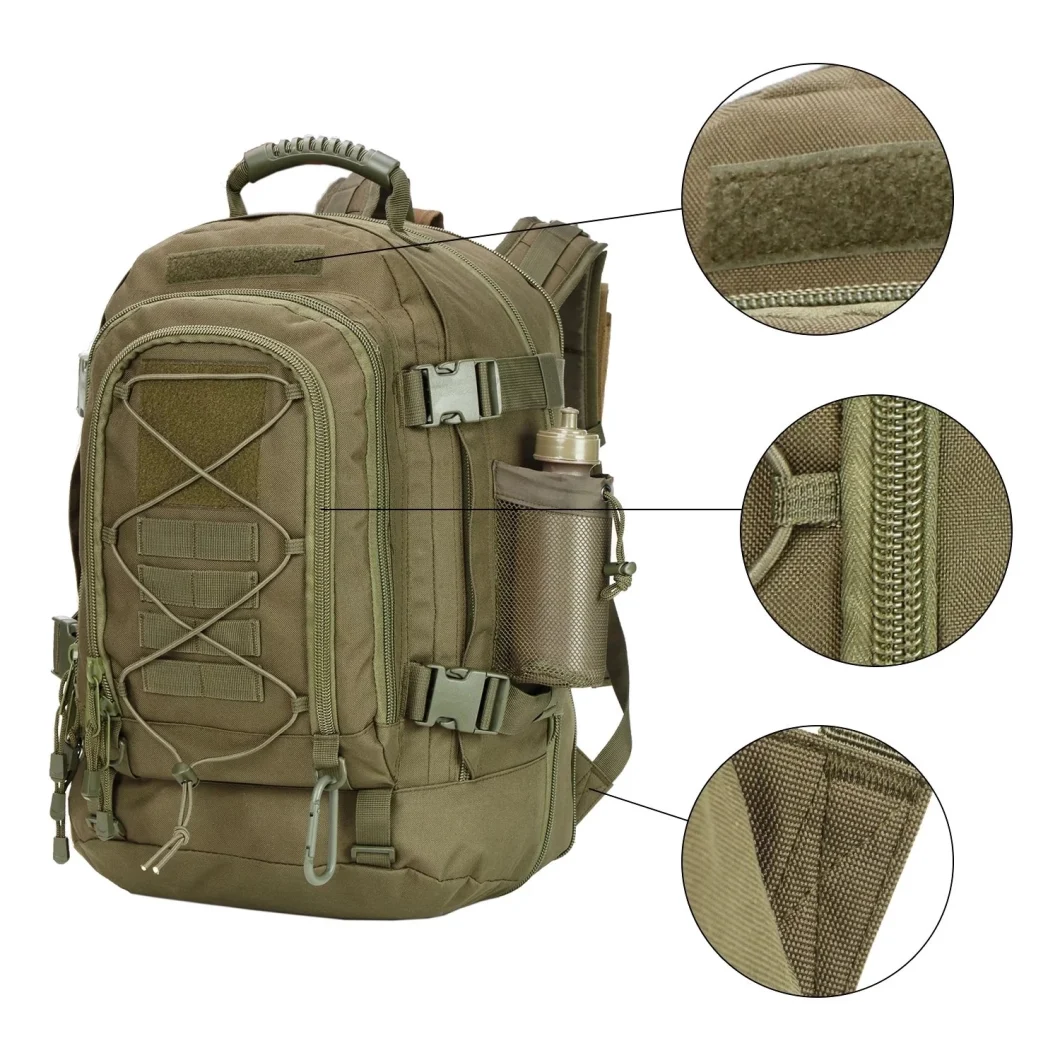 Men Military Travel Backpack Tactical Waterproof Outdoor Bag Large Hiking Camping Backpack