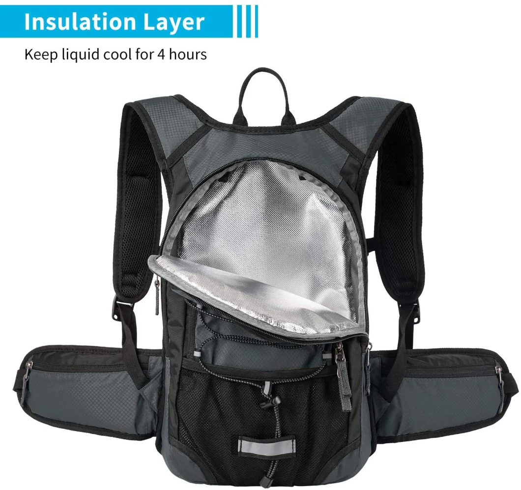 High Quality Backpack with 2L Water Bladder Hydration Backpack