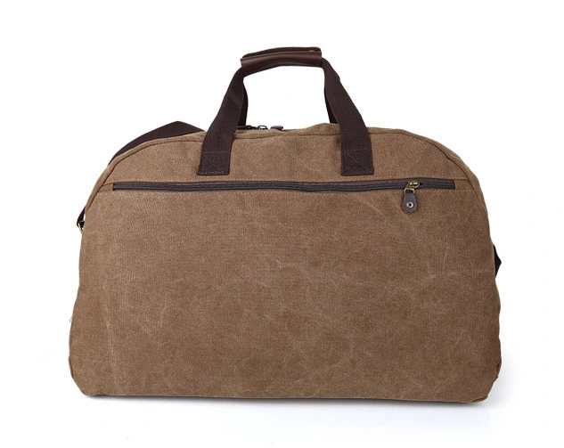 Canvas Travel Backpack One-Shoulder Bag Portable Korean Wave Folding Large Capacity Male Bag