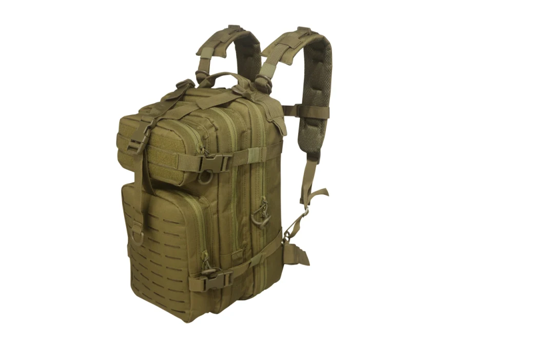 Tactical Bag Small Assault Backpack Laser Cut Bag Od Green