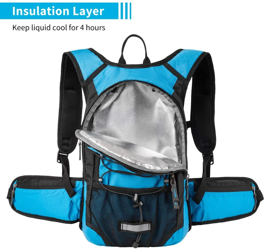 Thermal Insulated Hydration Backpack with 2L Water Bladder