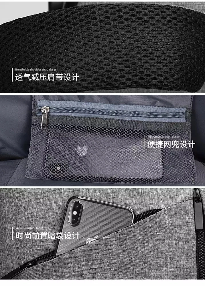 Business Waterproof Anti-Theft Backpack Multi-Function Leisure Computer Backpack