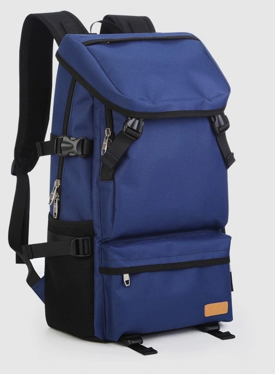 Men's Shoulder Backpack Student School Bag British Travel Outdoor Lightweight Backpack