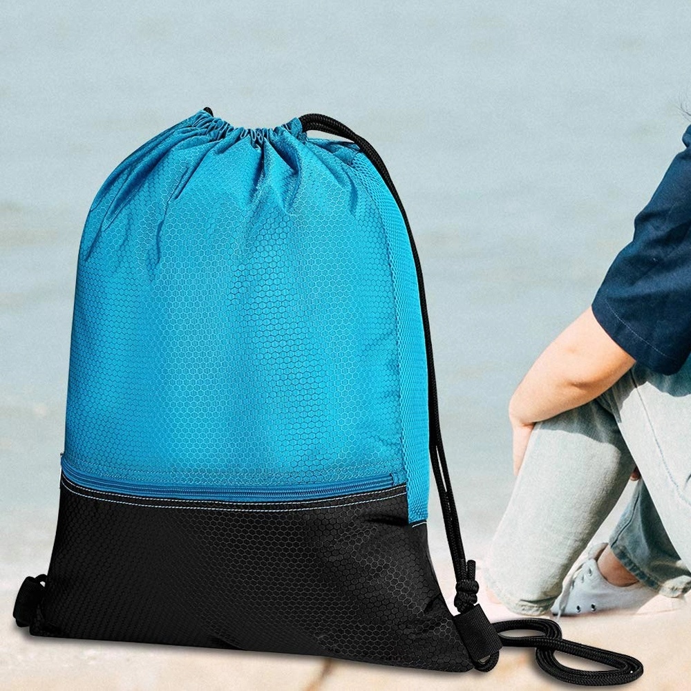 Custom Drawstring Sports Outdoor Activities Gym Backpack for Men Women