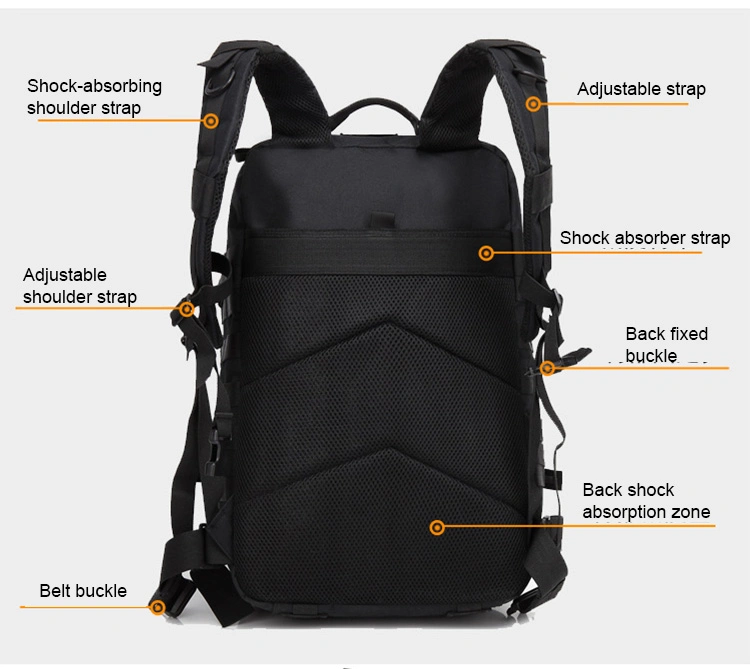 High-Capacity Men's and Women's Backpacks Tactical Action Package