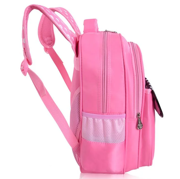 Contrast Color Students' Bag Korean Style Light Backpack