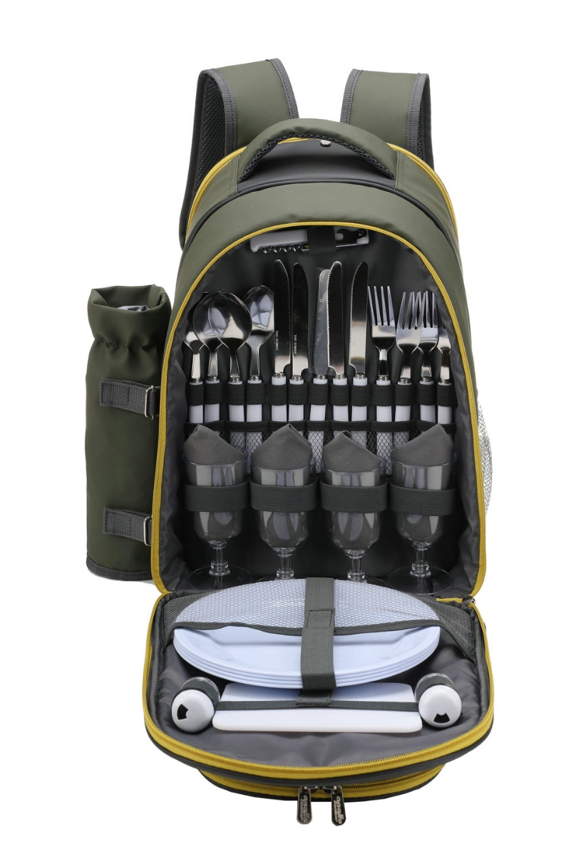 600*300d Polyester 4 Person Picnic Backpack
