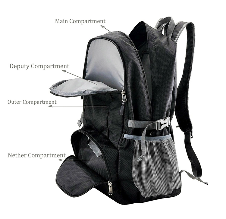 Outdoor Packable Ultralight Women Mens Waterproof Lightweight Bag Foldable Travel Backpack