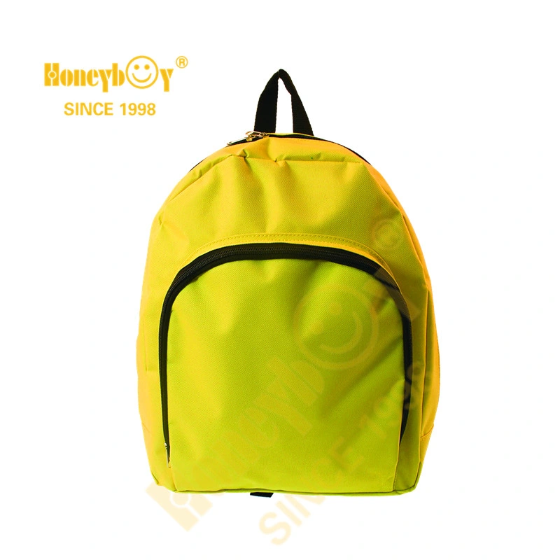 Manufacture of Custom Logo 600d Polyester Unisex Promotional Camping Backpack