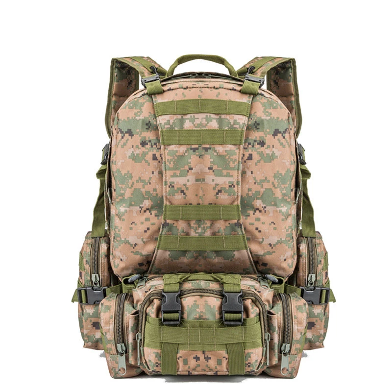 Outdoor 50L Military Rucksacks Tactical Backpack Assault Pack Combat Backpack Trekking Bag Esg10541