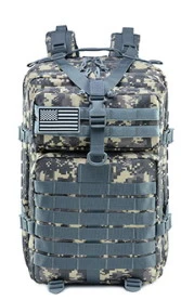 Military Assault Backpack Tactical Bag Army 3-Day Backpack Camping Rucksack with 40L