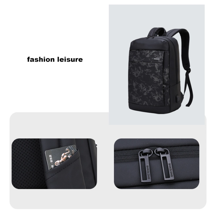 Fashionable and Casual Large Capacity Computer Backpacks for College Students Korean Version Backpacks Bags