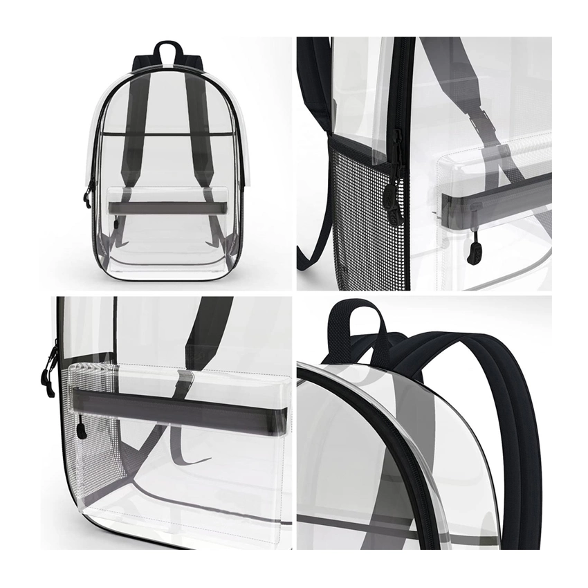 Super Heavy Duty Clear Backpack Transparent School Bags Best Travel Daypack Stylish Daypack