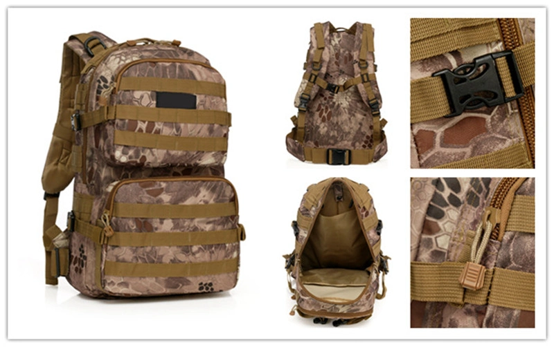 8-Colors Army Assault Pack Military Fans Tactical Camouflage Backpack