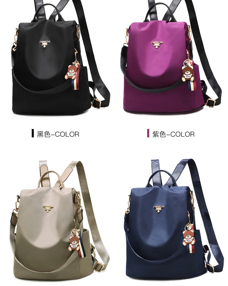 New Fashion Korean Canvas Oxford Cloth Bag, Women's Small Backpack, Women's Backpack
