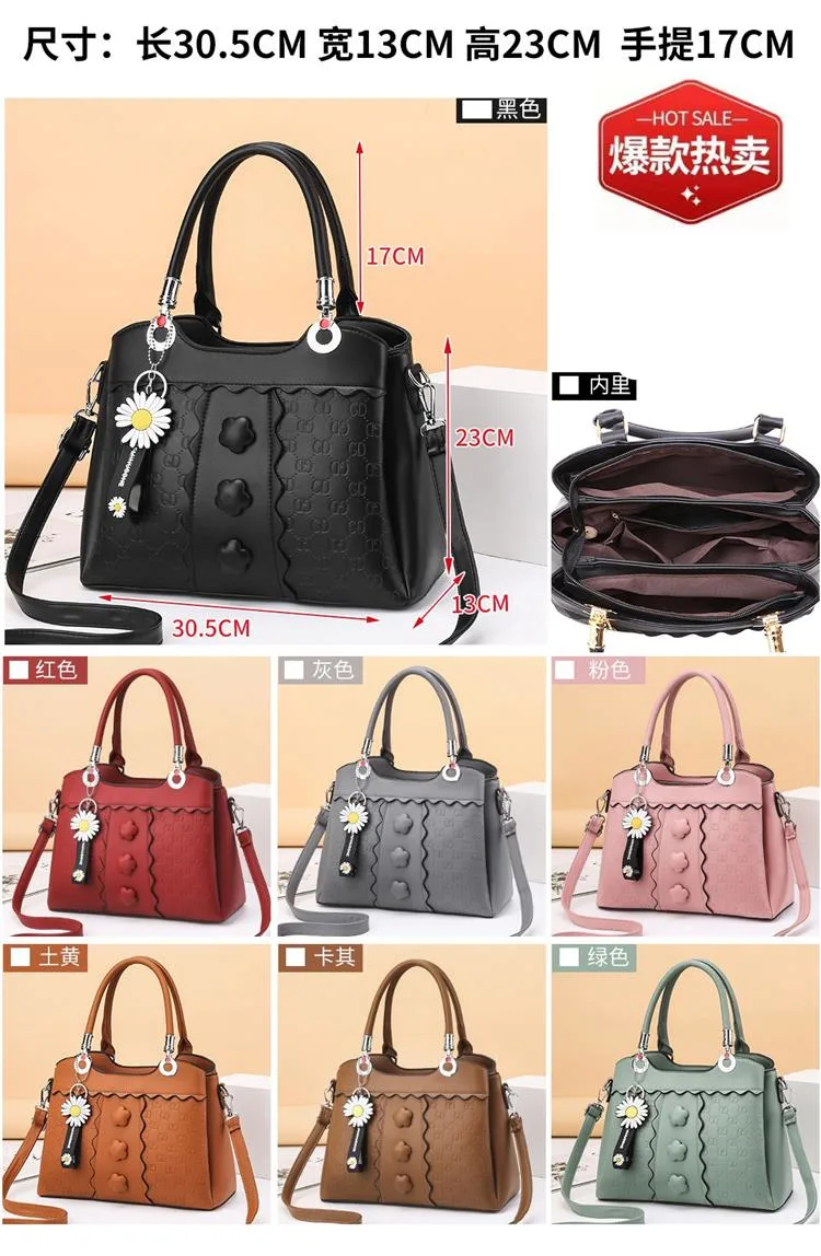 New Designer Luxury Backpack Handbag Factory Women Handbag Full Grain Leather Cowhide Lady Handbag