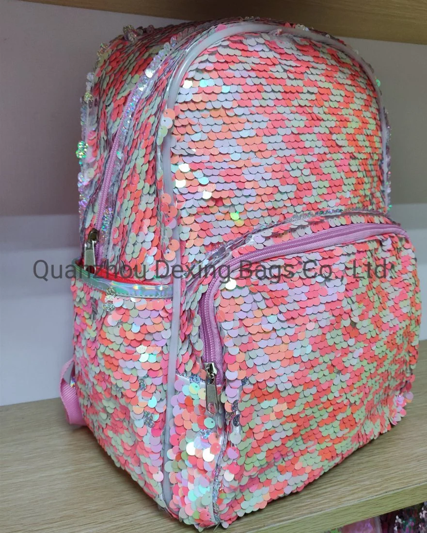 Runing LED Light Bags Sequin Backpack Popular Fashion Backpack