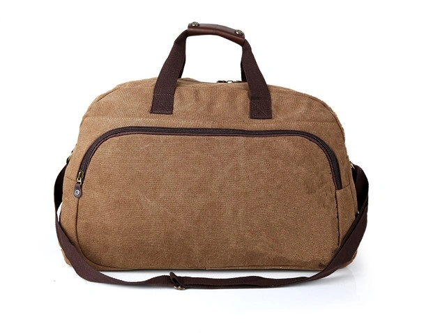 Canvas Travel Backpack One-Shoulder Bag Portable Korean Wave Folding Large Capacity Male Bag