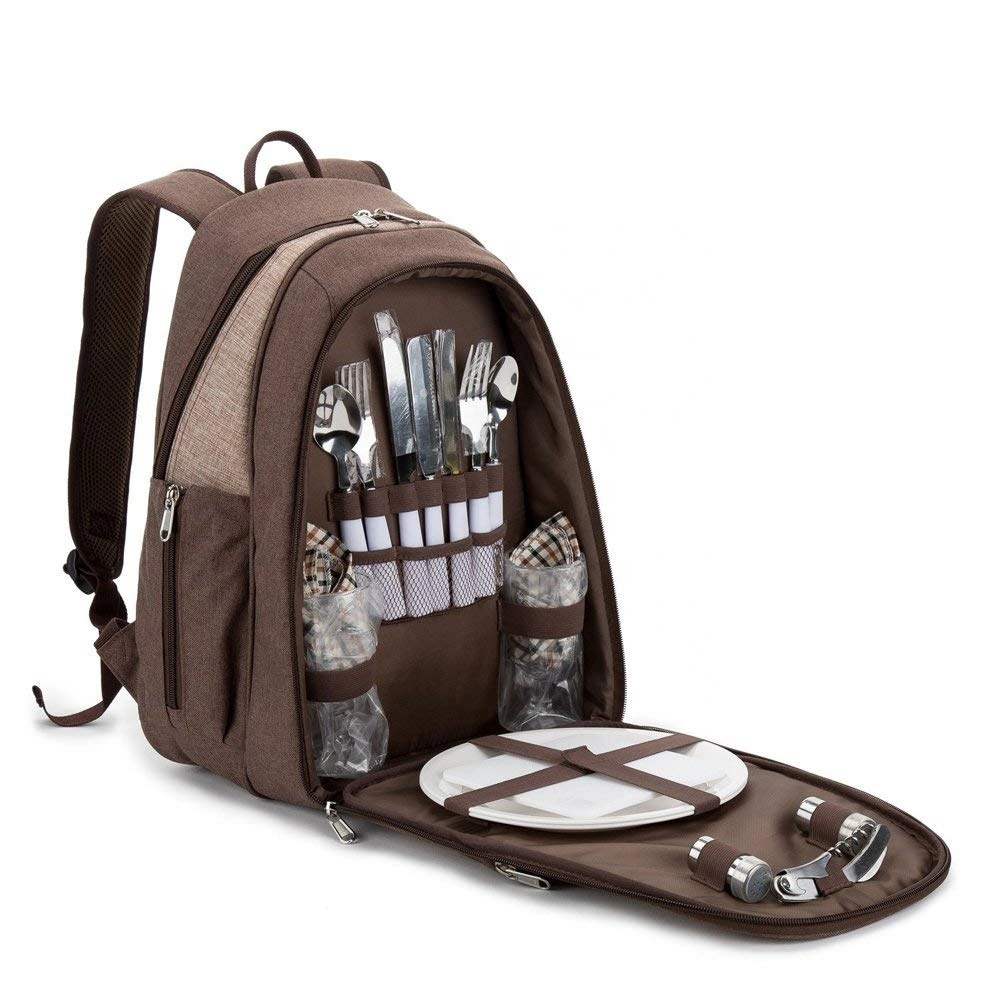 High Quality Personalized 2 Person Picnic Backpack Bag