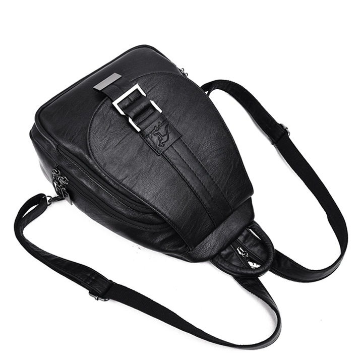Women Leather Fashion Shoulder Bag Female Ladies Travel Backpack