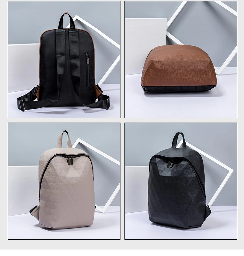Vintage Backpack Women PU Leather Bag Travel Girls School Anti Theft Backpacks