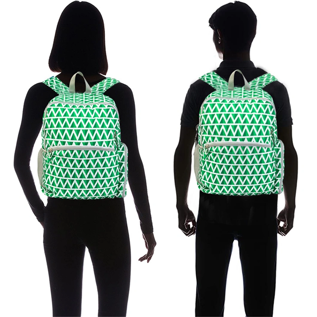 Custom Adult Waterproof Folding Backpack Ultralight Ripstop Polyester Foldable Travel Backpack