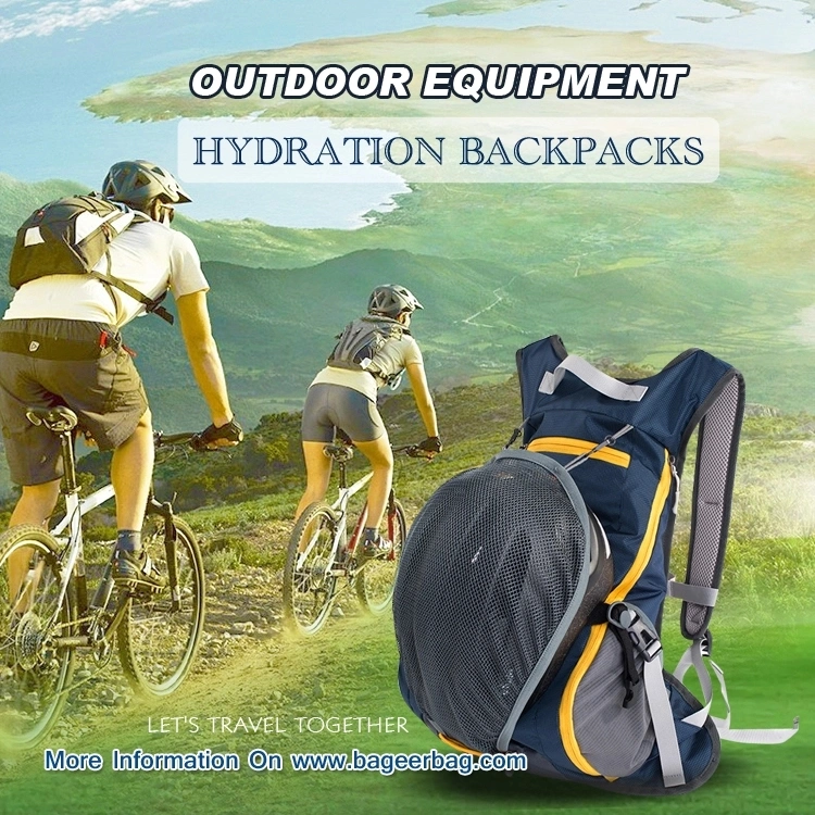 Outdoor Hydration Bladder Water Bag Women Hiking Backpack