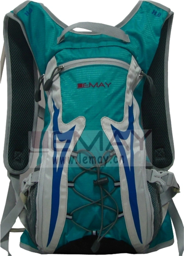 Lasted Fashion 2L Water Bladder Hydration Pack with Mesh Pocket, Waterproof Nylon Cycling Backpack