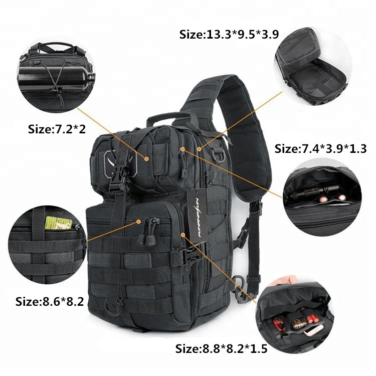 20L Outdoor Hiking Camping Hunting Sling Backpack Army Molle Military Tactical Assault Pack Bag