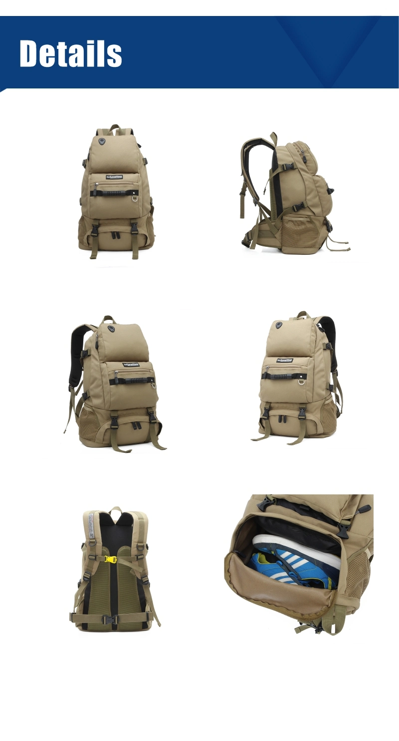 New Arrivals fashion Trendy High Capacity Outdoor Travel Sport Mountain Hiking Camping Backpack