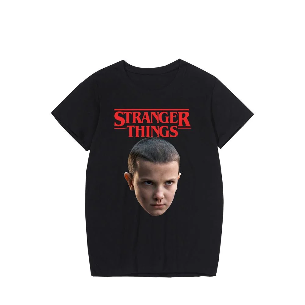 Stranger Thing Sublimation Printing Men High Quality Streetwear Style Casual T Shirt