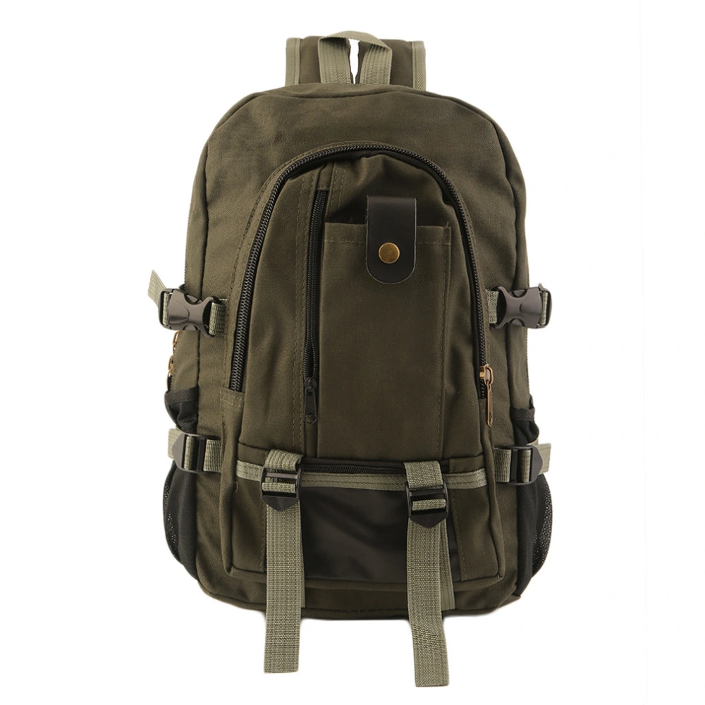 Hot Selling Unisex Backpacks Canvas Rucksack Men's Travel Shoulder Bag Outdoor Bags