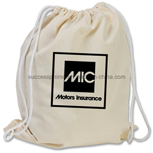 Recycled Non Woven Backpack Drawstring Bag for Promotion